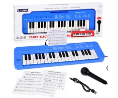 Jokomisiada Keyboard interactive organ for children 37-keys + microphone IN0190