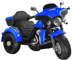 Jokomisiada Akumuliatorinis motociklas vaikams Chopper PA0254 | spalva: mėlyna