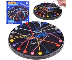 Jokomisiada Logical board game ROPE - cleverly arrange and untangle the strings GR0769