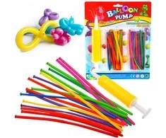 Jokomisiada Long modeling balloons + pump ZA1546