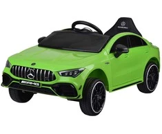 Akumuliatorinis sportinis automobilis vaikams Jokomisiada Mercedes AMG CLA 45s PA0307 | spalva: žalia