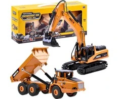 Jokomisiada Metal excavator + tipper set models ZA3910