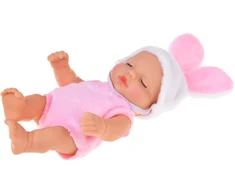 Jokomisiada Mini Baby Doll Bunny 11 cm Movable Arms, Legs and Head ZA6454