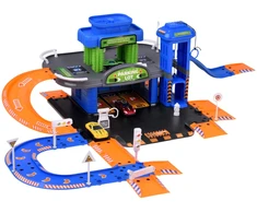 Jokomisiada Multi-storey car park 3 in 1: car wash, elevator, ramps, water discharge + 3 cars ZA6283