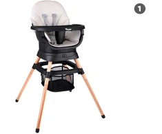 Jokomisiada Multifunctional 6-in-1 swivel feeding chair for children ZA5659