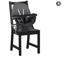 Jokomisiada Multifunctional 6-in-1 swivel feeding chair for children ZA5659