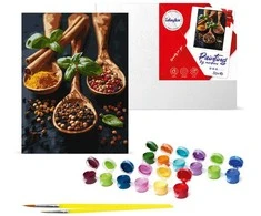 Ideyka Tapybos pagal skaičius rinkinys „Exquisite Spices“ KHO5689 30 x 40 AP0011