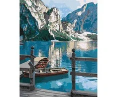 Ideyka Painting by numbers 40x50 cm KHO2763 Mountain peace AP0074