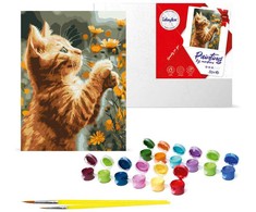 Norimpex Tapyba pagal numerius rinkinys Rudy Fluffy KHO6607 30x40 AP0013