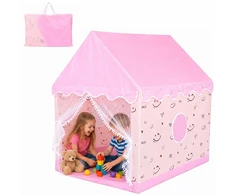 Jokomisiada Pastel Dream Žaidimų namelis for Girls – Play Tent 120×100×130cm ZA6156