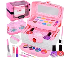 Jokomisiada Rožinė Beauty Chest makeup set ZA4175
