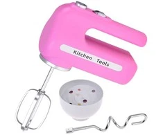 Jokomisiada Rožinė interactive MIXER with two attachments Food processor + bowl ZA5869