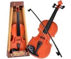 Jokomisiada Plastic violin with bow toy for children 42 cm IN0174 JA