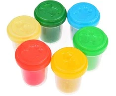 Jokomisiada Plastilinas Plastilino rinkinys iš 6 dalių spalvoto plastilino ZA5294