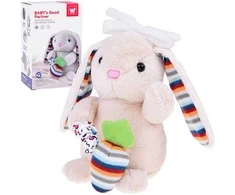 Jokomisiada Plush bunny music box cuddly toy mascot lullaby ZA5585