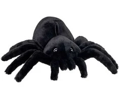 Beppe Plush juodas spider mascot Tarantula 15cm 14112