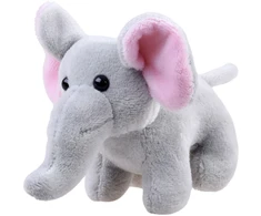 Jokomisiada Plush Safari ELEPHANT mascot - Series: mini animals from the Zoo ZA4415 B