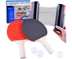 Jokomisiada Portable Ping Pong set for table tennis SP0637