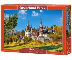 Castorland Dėlionė 500 vnt. - Pelešo pilis, Rumunija