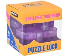 Dėlionė Jokomisiada Puzzle Lock Cube – 3D Logic Puzzle Brain Teaser GR0778