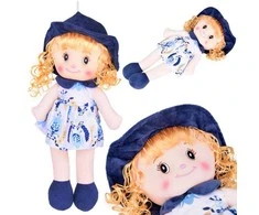 Jokomisiada Rag Doll Maja Material rag doll in a hat ZA3866