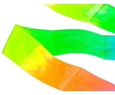 Jokomisiada RAINBOW Vaivorykštės skara juostelė gimnastė ZA2121