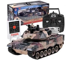 Jokomisiada REALISTUS KARINIS TANKAS LEOPARD 2strzela RC0106