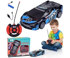 Jokomisiada Remote-controlled sports car with illuminated body 1:18 RC0754 NI