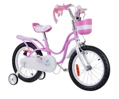RoyalBaby Bicycle 16" Little Swan retro vaikiški krepšelio šoniniai ratai RB16-18