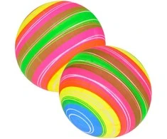 Jokomisiada Rubber Rainbow Ball to play for children SP0714