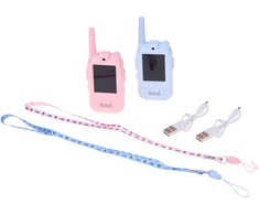 Jokomisiada Set of 2 Kids Walkie Talkies Video LCD 2" Camera ZA6160