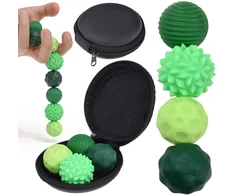 Jokomisiada Set of 4 Textured Sensory Balls with Storage Case ZA6618