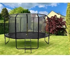 "SkyFlyer" sodo batutas + 14FT 426cm kopėčios