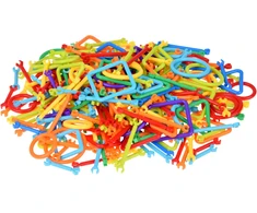 Jokomisiada Smart Sticks Construction Set with Sticks and Connectors, 300 Pieces ZA6325