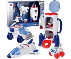 Jokomisiada kosminis rinkinys raketinis laivas automobilis astronautas soundZA4700