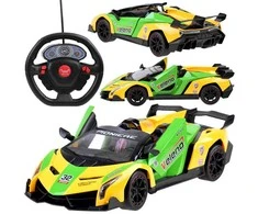 Jokomisiada sportinis automobilis su atidaromomis durelėmis + RC0583 nuotolinio valdymo pultas