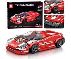 Jokomisiada Sportinis raudonasis automobilis 917 Techniniai blokai 355 gabalai ZA4754