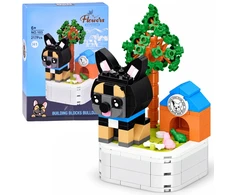 Jokomisiada Technical blocks Series: dogs on the base Bulldog 217ele ZA6620 A