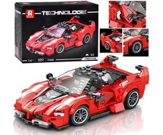 Jokomisiada Technical blocks Super sports car Raudonas CABRIOLET 360-piece ZA5786