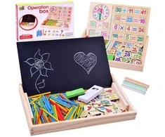 Jokomisiada Chalkboard Counting sticks LEARNING MATHEMATICS teaching aid ZA2514