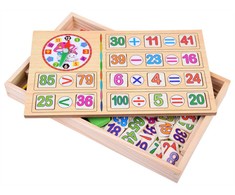 Jokomisiada Chalkboard Counting sticks LEARNING MATHEMATICS teaching aid ZA2514