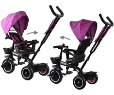 Triratis dviratukas Tiny Bike 3W1 Z Daszkiem