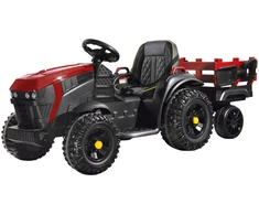 Jokomisiada Tractor for a battery for children + trailer PA0240