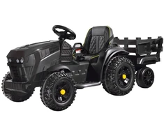 Jokomisiada Tractor for a battery for children + trailer PA0240