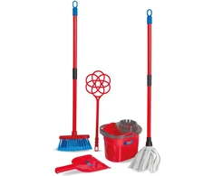 Unogiochi Vileda Pulizie Children's Cleaning Set Mop, Bucket, Broom ZA6730