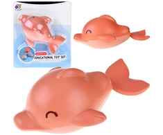 Jokomisiada Wind-up floating dolphin bath toy ZA4670
