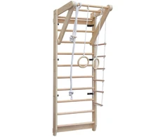 Jokomisiada Wooden playground for HOME - climbing frame + hanging elements SP0873