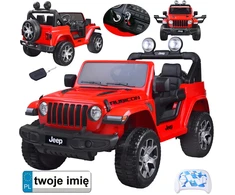 Jokomisiada Žaislinis automobilis Jeep Wrangler Rubicon PA0223 akumuliatoriui