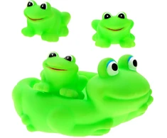 Jokomisiada Žalias rubber frog bath ZA1616