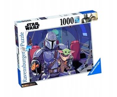 Dėlionė Ravensburger 1000pcs Mandalorian (Pažeista pakuotė)